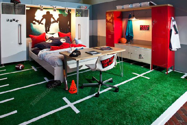 چگونه اتاق را با تم فوتبال طراحی کنید؟
